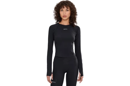 Женский облегающий лонгслив Craft Hypervent Tight, черный