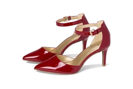 Bandolino Ginata rosy red sleek patent pu