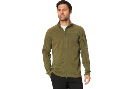 Мужская флисовая куртка Fjallraven Abisko Lite, зеленая