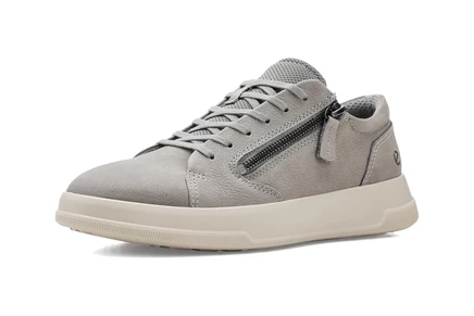 Женские кроссовки ECCO Move Zip Lace Sneaker wild dove/pure silver metallic