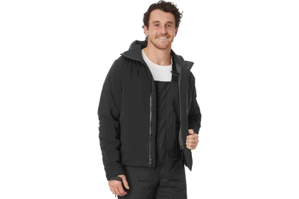 Мужская лыжная куртка Helly Hansen Alpha 4.0, черная
