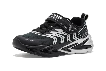 Детские кроссовки Skechers 400141L, черные/серебристые