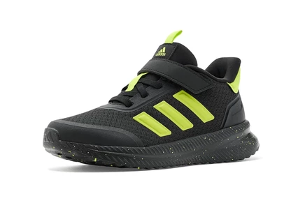 Детские кроссовки adidas Kids X_PLR Path, черно-салатовые