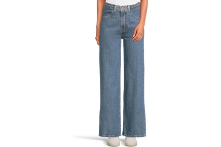 Джинсы Levis Premium Ribcage Wide Leg Braided