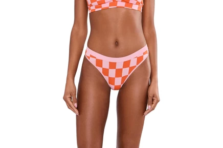 Женские стринги MeUndies UltraModal Core, в клетку