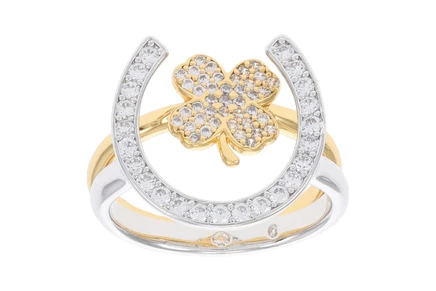 Кольцо Kate Spade New York Lucky Charm Stacking Ring Set