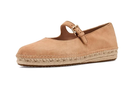 Женские балетки Cole Haan Asbury, замшевые бисквитные