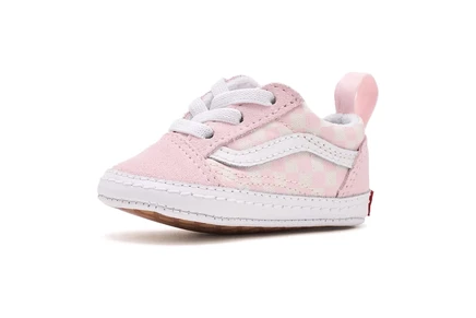 Детские кеды Vans Old Skool Crib, пастельно-розовые