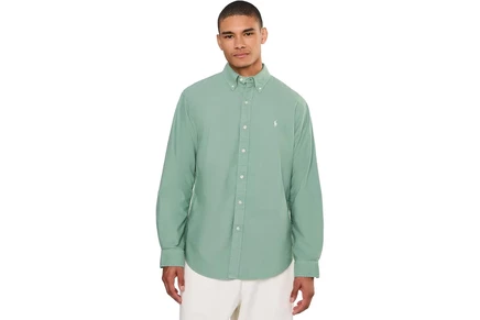 Мужская рубашка Polo Ralph Lauren Classic Fit Garment-Dyed Oxford Shirt