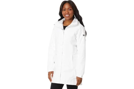 Женское утепленное пальто Helly Hansen Aden, белое