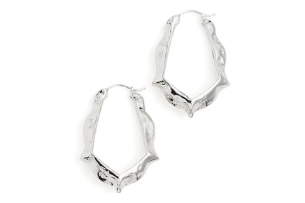 Серьги Kendra Scott Adriana Scallop Frame Hoop Earrings