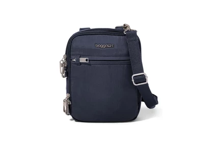 Женская сумка через плечо Baggallini Securtex Anti-theft Mini Everything Crossbody