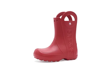 Детские резиновые сапоги Crocs Handle It, красные