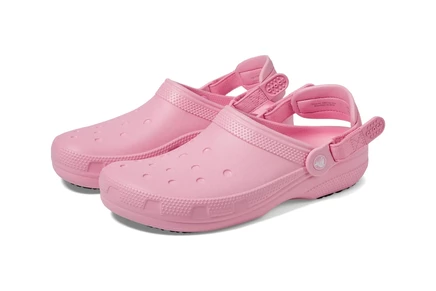Унисекс сабо Crocs Work Classic Work, розовый твид