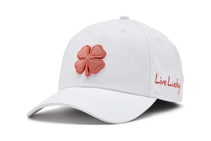 Унисекс бейсболка Black Clover Premium Clover 181, коричневая с белым