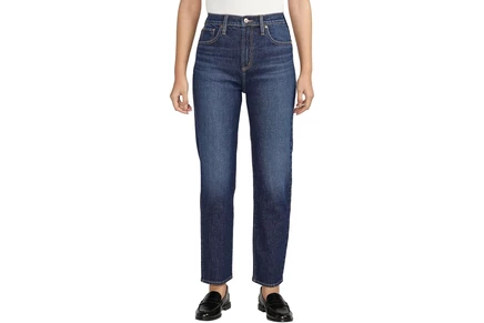 Джинсы Silver Jeans Co. Highly Desirable High-Rise Slim Straight Leg Jeans L28440RCS340