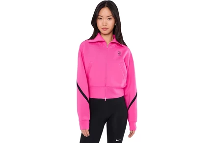 Женская куртка Nike Advantage Dri-FIT, фуксия/черная