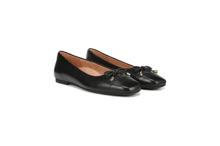 VIONIC Klara black nappa leather