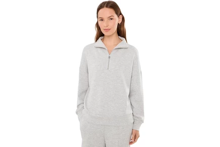 Женский свитшот Varley Hawley 1/2 Zip Sweat