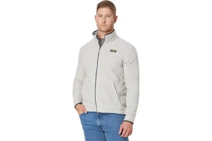Мужская флисовая куртка L.L.Bean Mountain Classic, коричневый