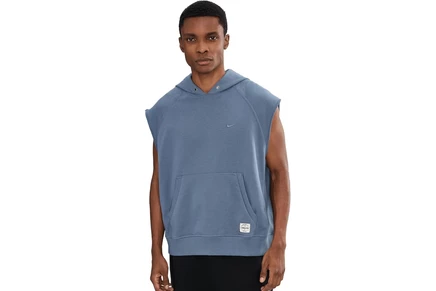 Толстовка Nike Athletic Club Dri-FIT Fleece Sleeveless Training Hoodie