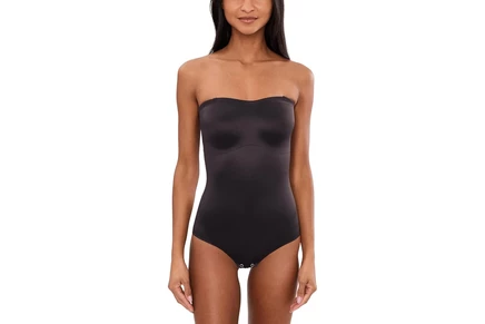 Женское боди Miraclesuit Show Stopper без бретелей, черное