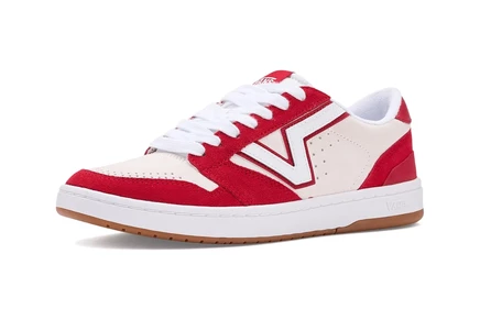 Кроссовки Vans Lowland 2.0 замшевые, красные