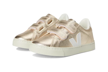 VEJA Kids Small Esplar Chromefree (Toddler) platine/white