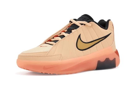 Nike Kids Lebron Witness IX (Big Kid) ice peach/metallic gold/orange pulse