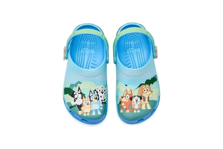 Детские сабо Crocs Kids Bluey Classic, синие