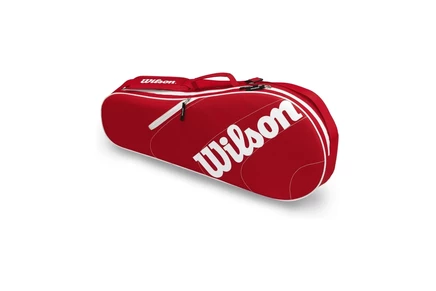 Сумка Wilson Advantage Team, 3 ракетки, красно-белая