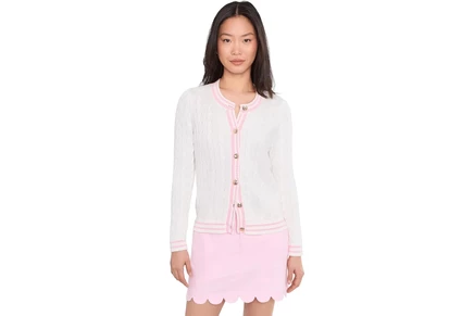 Свитер Lilly Pulitzer Brockton Crew Neck Cardigan