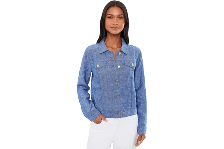 Куртка Lilly Pulitzer Seaspray Linen Jacket