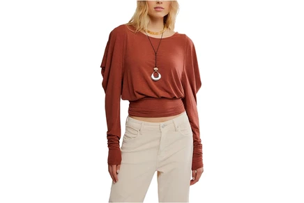 Лонгслив Free People Moxie Long Sleeve
