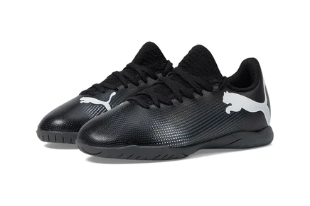 PUMA Kids Future Play Indoor Training (Little Kid/Big Kid) puma black/puma white