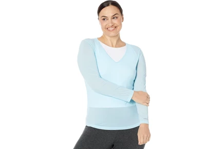 Лонгслив Jamie Sadock Sunsense Long Sleeve Layering Top