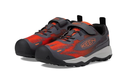 Детские кроссовки KEEN Wanduro Speed, темно-серые/красные