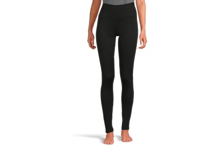 Женские леггинсы Icebreaker Merino 200 Oasis с высокой талией, черные