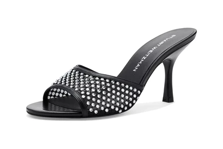 Мюли Stuart Weitzman Bareitall Shine Slidess