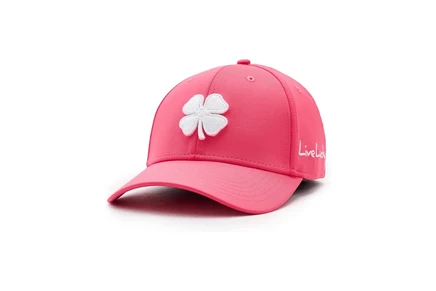 Black Clover Premium Clover 144 Hat raspberry hat/3d white clover