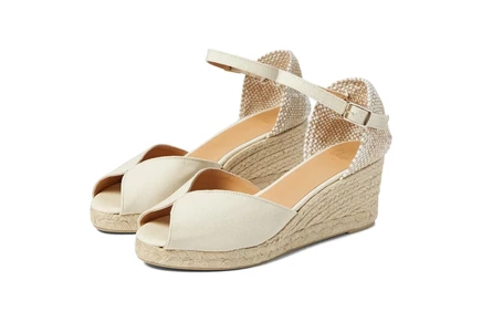 CASTANER Bianca 60 mm Wedge Espadrille ivory