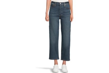 Джинсы Levis Womens Ribcage Straight Ankle