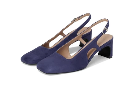 midnight blue suede