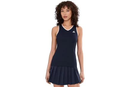 Женская майка adidas Heritage Tennis Tank, темно-синяя
