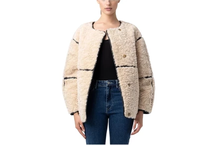 Куртка Blank NYC Sherpa Bonded Shearling Jacket