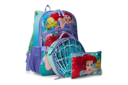 Унисекс рюкзак-набор bioworld kids disney princess, голубой