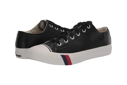 Унисекс кеды Pro Keds Royal Lo кожаные, черные