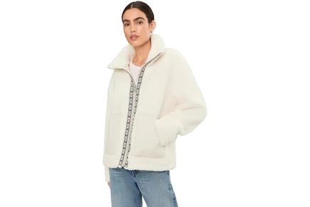 Levis Sherpa Teddy Jacket almond