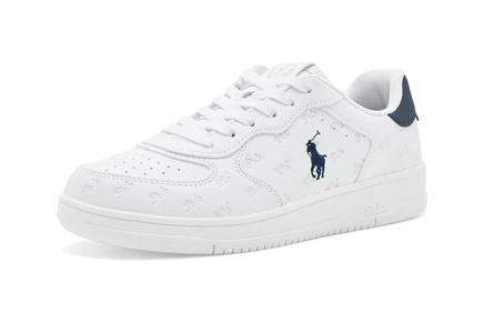 Детские кеды Polo Ralph Lauren Masters Court, бело-синие