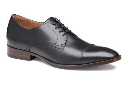 Мужские оксфорды Johnston & Murphy Richland Cap Toe, черные